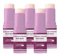 Baume Multi-fonctions Au Calcium, Stick Anti-rides, Stick Anti-âge Raffermissant Coréen, Baume Multi-fonctions Volumateur Au Calcium, Hydratant Pour La Peau, Au Visage Et Au Cou (5pcs)