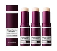 Baume multi-usages Calcium Volume en stick - Soin hydratant anti-âge et raffermissant au collagène pour le visage, les yeux et le cou - Atténue les ridules et améliore l'élasticité (3)