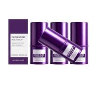 Baume multi-usages hydratant au calcium - Crème de soin quotidienne anti-âge pour le visage, les yeux, le cou et les lèvres, stick hydratant au collagène pour réduire les rides (4)