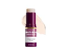 Baume multi-vitaminé au calcium, crème visage anti-âge, raffermissant, stick hydratant au collagène, stick réparateur contour des yeux anti-rides, hydratant intensif, convient aux yeux (1pcs)