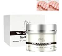 Baume naturel à l'huile d'arbre à thé pour ongles et cuticules, Crème régénératrice pour la surface des ongles et éclaircissant sous l'ongle, répare les ongles secs et cassants, (1 pièce)