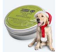 Baume Naturel Anti-Tiques et Puces, 30ml, Protection Végétale pour Chiens et Chats, Huiles Essentielles de Cèdre, Lavande et Citronnelle