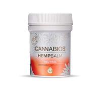 Baume neutre Cannabios Hempbalm 50 ml - Baume 100% organique idéal pour les peaux sensibles ou allergiques avec sensation de douleur, inflammation, peau endommagée.