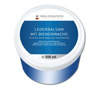 Baume pour cuir équitation à la cire d’abeille Waldhausen Blanc 500 ml