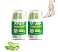 Baume pour les pieds à l'urée et à l'aloe vera - Baume pour les pieds à l'urée - pour talons secs et crevassés à l'acide hyaluronique - intensif pour talons secs et crevassés, 30 g (2 bouteilles)