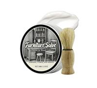 Baume Pour Meubles Avec Brosse,100g Rénovateur de brillance polyvalent - Baume Restaurateur Cuir Et Bois,pour taches, recolorisation, restauration, entretien, siège, voiture,