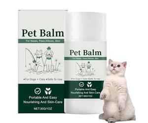 Baume pour Museau Animal,Stick Baume Réparateur d'hiver pour La Peau des Animaux,Crème Hydratante pour Les Pattes du Chat | pour Chiot et Petits et Moyens pour Intérieur, Extérieur et après la