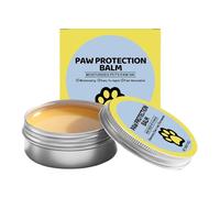 Baume pour pattes 50 g - Baume hydratant apaisant avec formule anti-fuite - Soin adoucissant - Kit d'accessoires de bain pour chiots, pattes de bouledogue et griffes