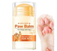 Baume pour pattes de chat - à lécher pour pattes de chien et de chat, bâton hydratant naturel, beurre apaisant pour patte crème cicatrisante pour pattess, coudes et museau fissurés, accessoire d