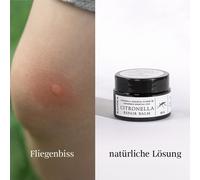 Baume réparateur à la citronnelle pommade naturelle contre les piqûres de moustiques et les démangeaisons, BIO, 30 g