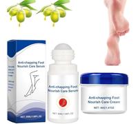 Baume Réparateur Nourrissant Anti-crevasses Pour Les Pieds, Crème Réparatrice Pour Talons Fissurés, Baume Pour Pieds Secs Et Fissurés, Hydrate Les Pieds Et Les Mains (2pcs)