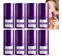 Baume repulpant au calcium, baume multi-collagène en stick, crème volumisante au calcium, crème hydratante multi-usages pour le visage et le cou, stick raffermissant au collagène pour le visage (8PCS)