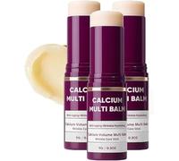 Baume Stick Multi Calcium Formule Collagène Hydratant et Nourrissant pour la Peau du Visage, des Yeux et du Cou, Usage Quotidien (3Pièce)