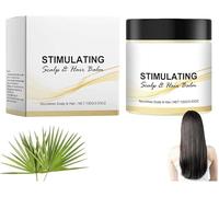 Baume stimulant pour le cuir chevelu et les cheveux, nourrit les cheveux du cuir chevelu, karité et cheveux, crème nourrissante pour la santé du cuir chevelu, revitalise la santé du cuir chevelu et