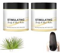 Baume stimulant pour le cuir chevelu et les cheveux, nourrit les cheveux du cuir chevelu, karité et cheveux, crème nourrissante pour la santé du cuir chevelu, revitalise la santé du cuir chevelu et