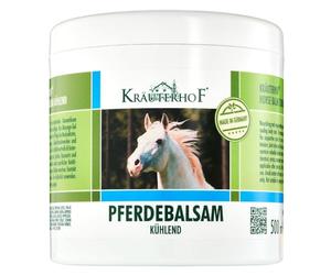 Baume tonifiant aux extraits de marrons, d'arnica, de romarin et d'huile de menthe pour chevaux
