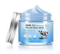 Baume Visage Suif Peptide De Cuivre Soin Hydratant Quotidien | Formule Riche Au Gras Naturel Pour Une Peau Soyeuse Et Éclatante De Beauté