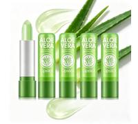 Baumes À Lèvres Aloe Vera, Hydratation, Stick Lissant Pour Les Lèvres (5PCS)