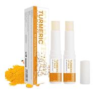 Baumes à Lèvres Au Curcuma,éclaircissant Pour Les Lèvres Foncées,Masque Levre Nuit,Traitement De Restauration Au Curcuma,Soins de la Peau Coréens, Hydratant,Réparant,Anti-dessèchement 5g (2)