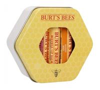 Baumes à Lèvres - BURT'S BEES - Trio en Boîte Métal - Hydratation - Protection - Naturel