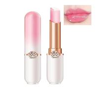 Baumes à lèvres teintés de fraise de myrtille, rouge à lèvres changeant de couleur de pêche, moisturisant de longue durée Baume à lèvres de soins à lèvres Gloss à lèvres magique (1pc pêche)