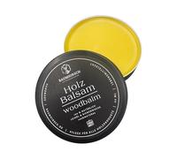 Baumhirsch Baume pour bois - Cire naturelle incolore fabriquée en Allemagne - Cire d'abeille et huile de lin - Polissage pour meubles pour planches à découper, bois et meubles - 100 % naturel et