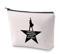 BAUNA Hamilton Broadway Trousse de maquillage avec inscription « I Am Not Throwing Away My Shot », Shot