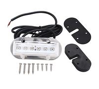 BauphryX LED Bleue sous l'eau, Lampe d'éclairage Marin IP68, 11W. Yacht de Bateau 18LM DC12V avec Large Effet de projecteur, Triple pour Installation sous-Marine