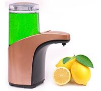 Bauqoo Distributeur de savon automatique, dernier génération, diffuseur de savon, capteur à infrarouge, distributeur automatique de savon et de désinfectant, idée cadeau 300 ml