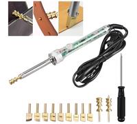 BAUSATZ Electric Leather Heat Edge Creaser Machine Sealing Stamping Heater AC 100-230V Leather Grooving Tool Leatherworking DIY Leather Edge Polishing Tool