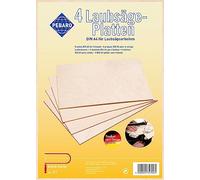 Bausch - 327 - 4 planches de bois A4 de rechange pour scie à découper