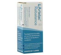 Bausch&Lomb Artelac Rebalance Collyre Sècheresse Brulures Et Douleurs Oculaires Flacon 10ml