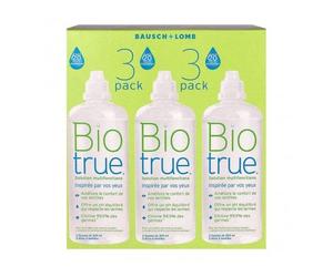 Bausch + Lomb Bio True Solution Multifonctions 3x300ml
