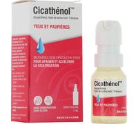 Bausch & Lomb – Spray yeux et paupières Cicathénol – Flacon 17 ml