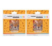 BAUSCH + LOMB ThermCool&Hot Kids Léopard Sachet(S) 2x1 pc(s)