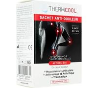 Bausch & Lomb Thermcool Sachet Anti-Douleur Gel Action 3 En 1 10 X 5ml