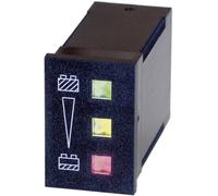 Bauser 3800/008.3.1.0.1.2-003 Testeur de batterie 824-24 V/DC Vert : ? 24 V, jaune: 24 V ? 22 V, rouge: 22 V