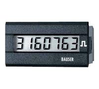 Bauser 3810.2.1.7.0.2 compteur de temps ou d'impulsions digitale- nouveauté . Solution Twin dim. installation 45 x 22 mm