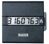Bauser 3811.2.1.7.0.2 compteur de temps ou d'impulsions digitale- nouveauté . Solution Twin dim. installation 45 x 45 mm