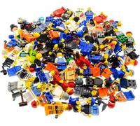 Bausteine gebraucht 10 X Lego Système Figurines Ville City Mini Figurine avec Accessoires Homme Femme Hasard Assortiment