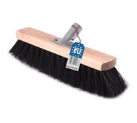 BAUSTER® Balai de route 300/400/500/600/700/800/1000 mm sans manche Balai pour balayer les routes Balai industriel, Balai de jardin, Balai à main en bois, Balai de salle (300 mm)