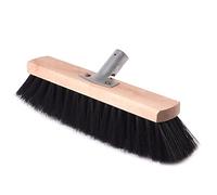 BAUSTER® Balai de rue 400 mm sans manche pour balayer les routes - Balais industriels - Balais de jardin - Balais à main - Bois - Balais d'intérieur - Pistes