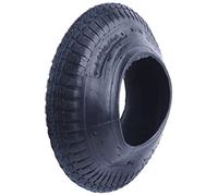 BAUSTER® KABAT Pneu de brouette 4,80/4,00-8" Pneu 6PR pour brouette Différents types, ensembles, équipement de brouette pour le jardinage, la construction, les chariots