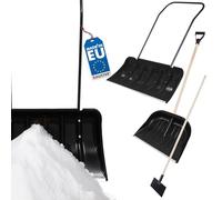 Bauster® Le kit d'hiver de 3 pièces offre la solution parfaite pour le déneigement complet et l'élimination de la glace - Pelle à neige robuste, pelle à neige et grattoir à glace pratique pour les