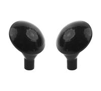Bauster® Lot de 2 buses de rechange pour arrosoirs 10-15 litres Buse Ø 2,5 cm Noir Buse d'arrosage à visser pour jardin, buse d'arrosage de rechange, pour parterre, entretien de tombe