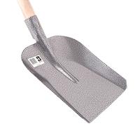 BAUSTER® pelle robuste 280 x 230 mm - Manche de 100 cm - Qualité supérieure - Pelle pour la construction - Tôle d'acier