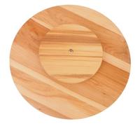 Bauster Plateau tournant en bois de 35 cm pour pizza et collations