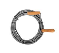 Bauster® Spirale pour canalisation ⌀9mm 15m Spirale avec griffe Déboucheur de tuyau en spirale Spirale pour tuyaux Spirale de canalisation Spirale d'évacuation Nettoyage de tuyau déboucheur de