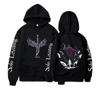 Bauxhie Solo Leveling Sweat à capuche unisexe à manches longues Sweat-shirt Sung Jin Woo Costume d'Halloween, Style 8, XXL