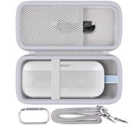 Baval Étui portable rigide compatible avec haut-parleur portable Bluetooth Bose SoundLink Flex 2e génération/Bose SoundLink Flex, étui gris brouillard